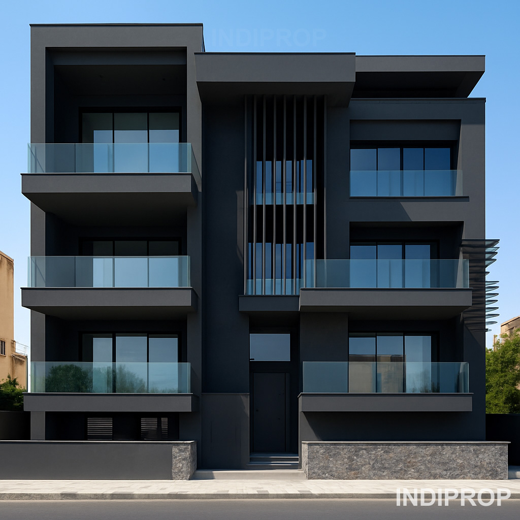 Black Building 2-Bedroom Apartment