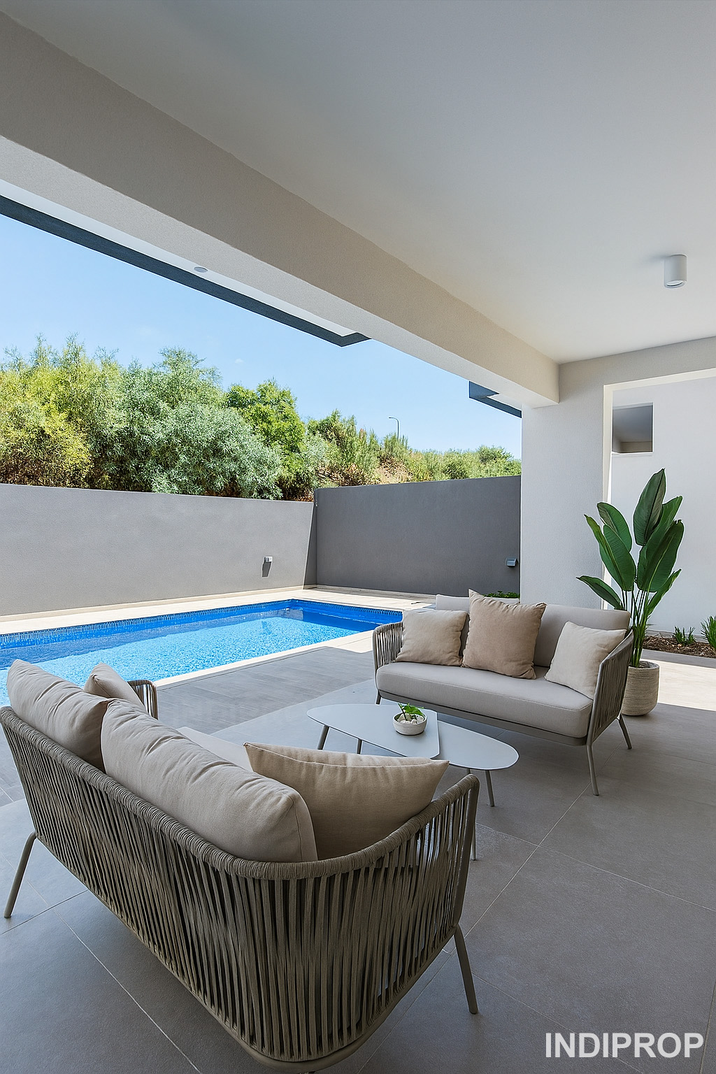 4-Bedroom Villa Green Area