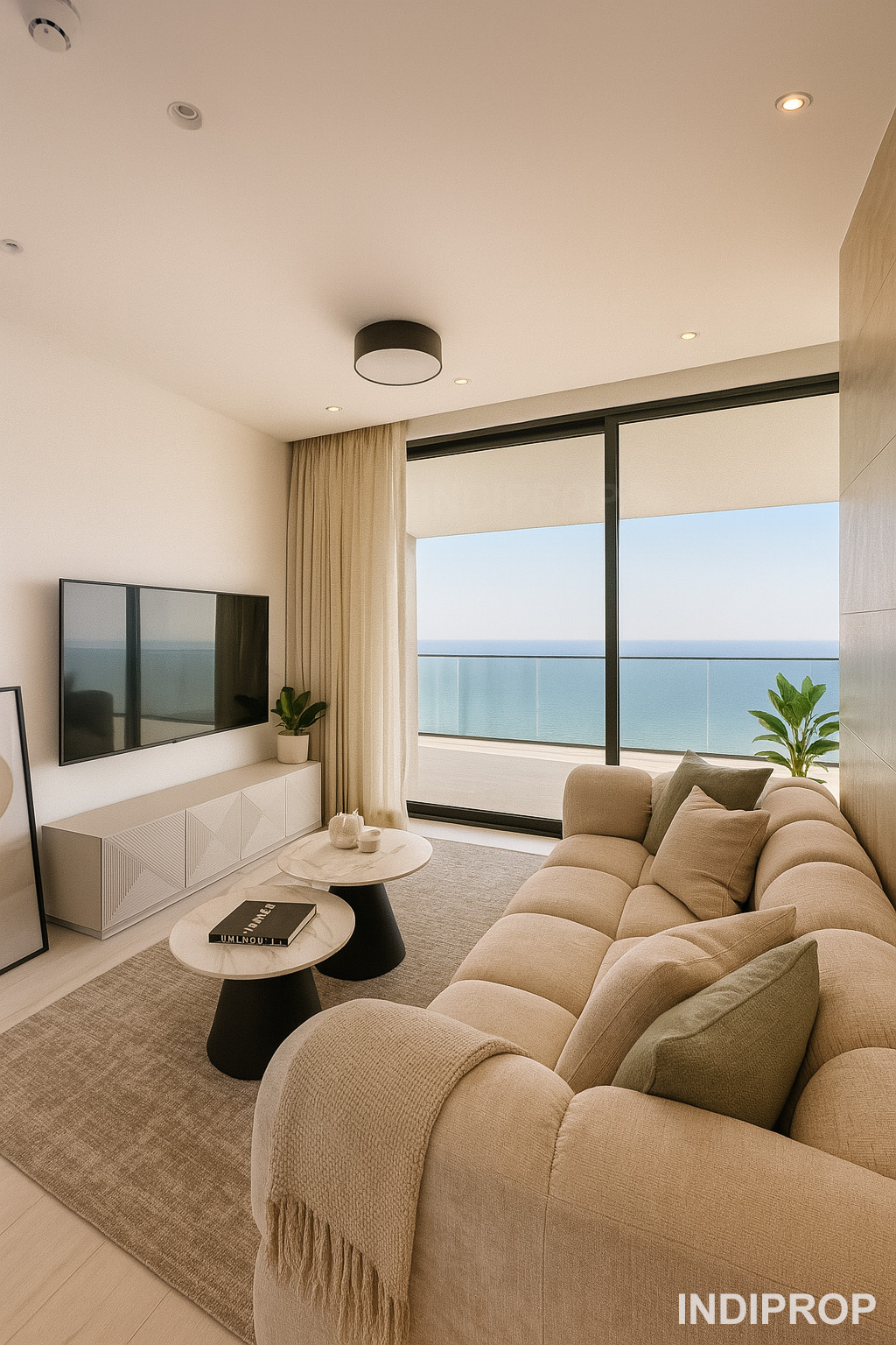 Dream Tower Modern 2-Bedroom Apartment